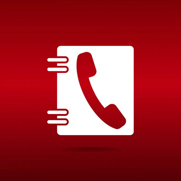 Telefoongesprek web pictogram — Stockvector