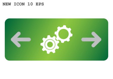 Web simgesi yapılandırın. vektör tasarımı 