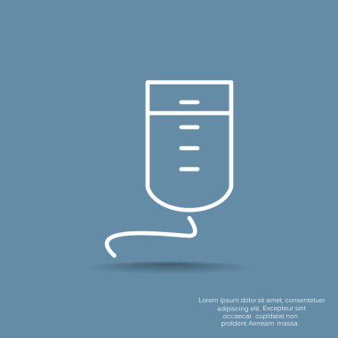 enjeksiyon işareti illüstrasyon vektör 