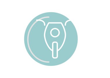 İşareti simgesi, vektör çizim taşıma