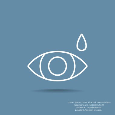 göz işareti illüstrasyon vektör 