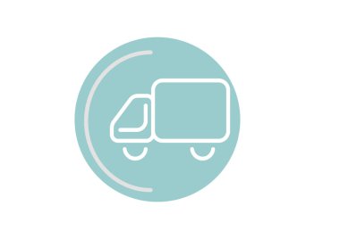 Basit kamyon web simgesi