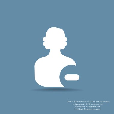 ilgili kişi web simge Sil