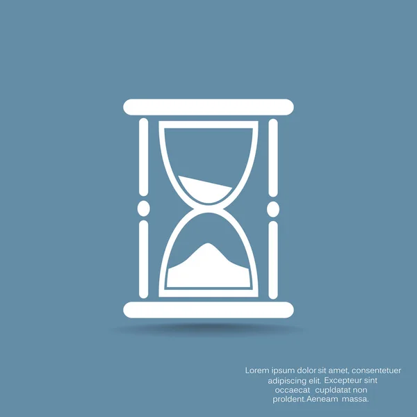 Relógio Sinal Vetor Ilustração — Vetor de Stock
