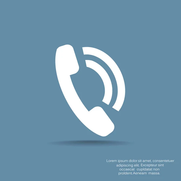 Иконка Телефона Веб Дизайна — стоковый вектор