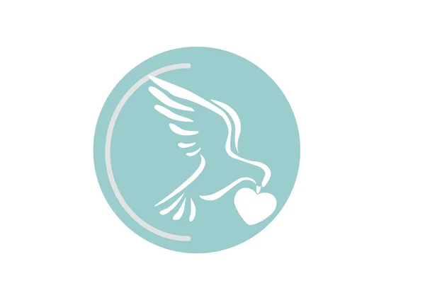 Птах Плоский Значок Веб Дизайну — стоковий вектор