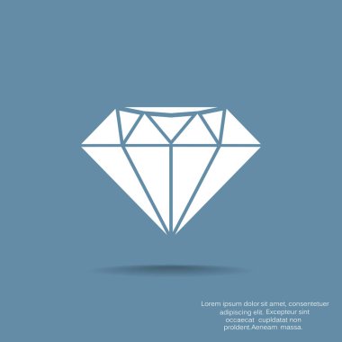 elmas işareti illüstrasyon vektör 