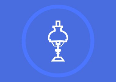 Lamba düz simgesi web tasarımı için