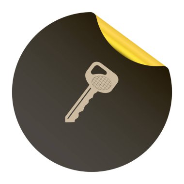 Basit anahtar web simgesi