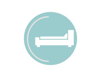 hastane yatak simgesi