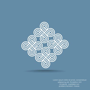 geometrik desen vektör çizim 