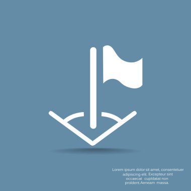 spor simgesi vektör illüstrasyonu