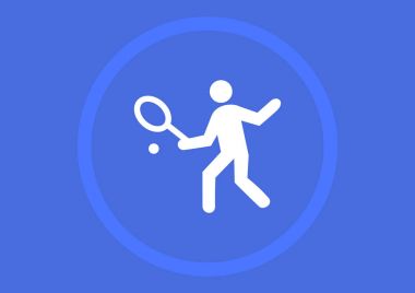 spor simgesi vektör illüstrasyonu