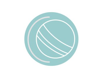 topu işareti illüstrasyon vektör 