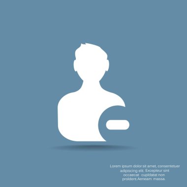 ilgili kişi web simge Sil