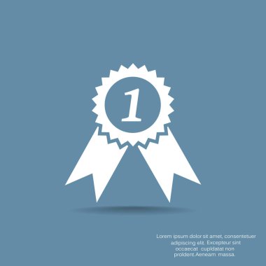 madalya işareti vektör çizim 