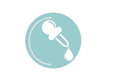 pipet işareti vektör çizim 