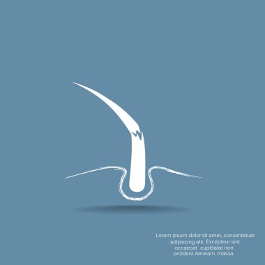 ampul işareti simgesi, vektör çizim