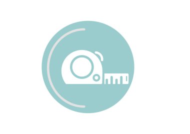 Ölçüm işareti illüstrasyon vektör 