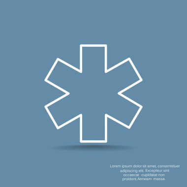 ilaç işareti illüstrasyon vektör 