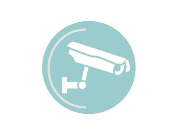 Kamera işareti vektör illüstrasyonu 