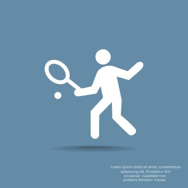 spor simgesi vektör illüstrasyonu