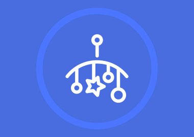 atlıkarınca oyuncak vektör çizim 