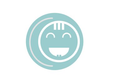  küçük bebek sembolü, vektör çizim