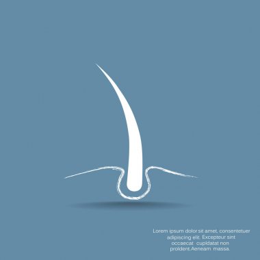 ampul işareti simgesi, vektör çizim