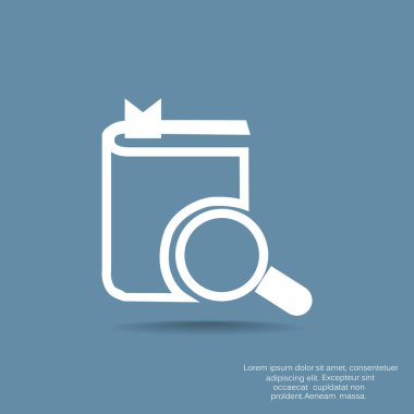 Eğitim simgesi vektör illüstrasyonu 