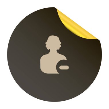 ilgili kişi web simge Sil