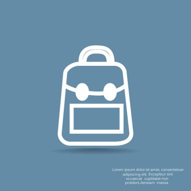 Eğitim simgesi vektör illüstrasyonu 