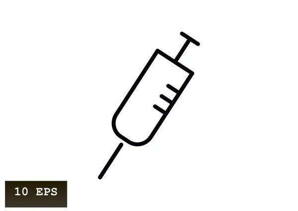 疫苗接种标志向量图示 — 图库矢量图片