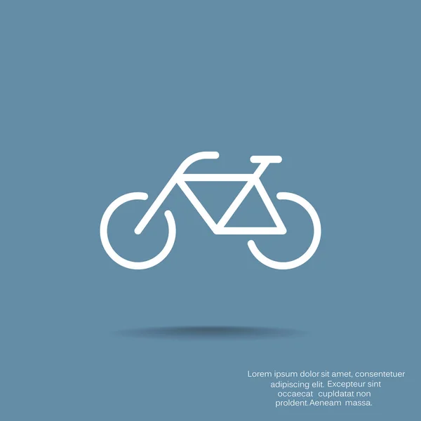 자전거 아이콘입니다 디자인 — 스톡 벡터