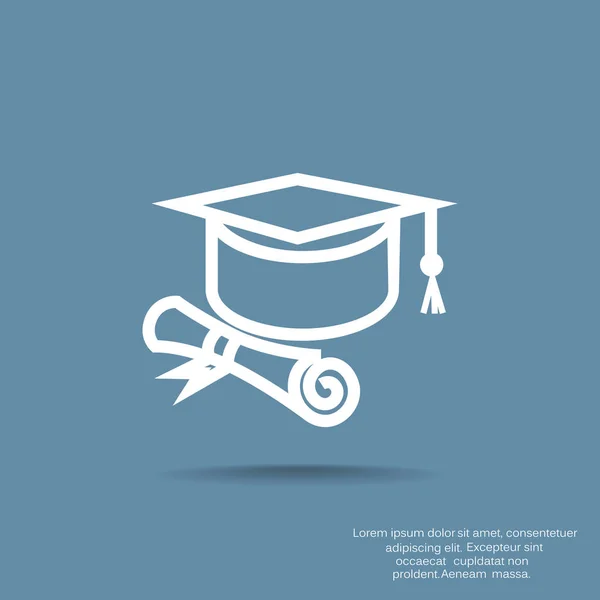 Education Icon Vector Illustration — Stock Vector