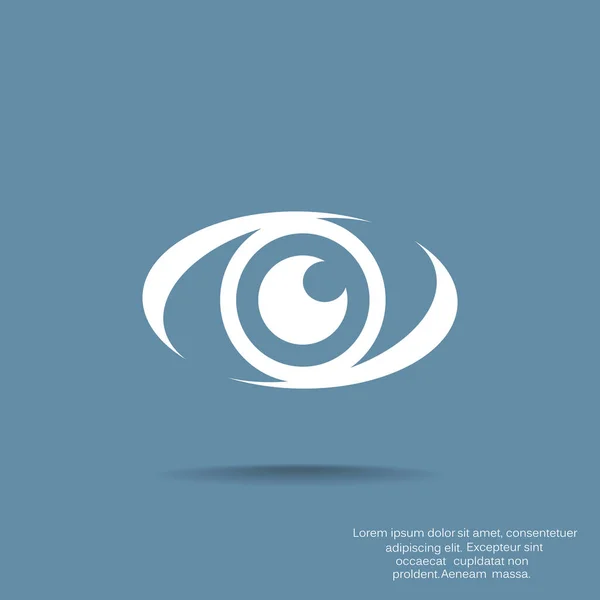 Eye Sign Vector Illustration — Stock Vector