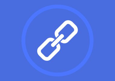 zincir işareti illüstrasyon vektör 