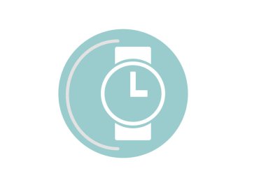 Saat işareti vektör çizim 