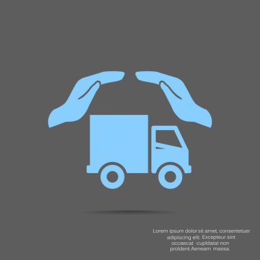 basit araç simgesini