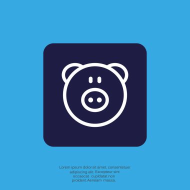 Domuz kumbarası simgesi