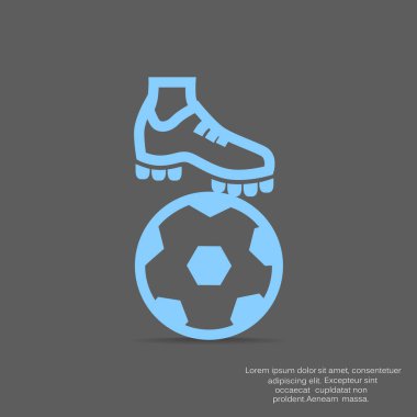 Top ve önyükleme vektör çizim 