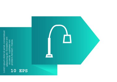 lamba ikonu vektör illüstrasyonu 