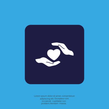 sadaka web simgesi. vektör tasarımı