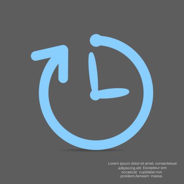 İzle web simgesi. vektör tasarımı