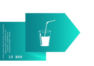 yiyecek simgesi, vektör illüstrasyonu 