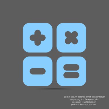 bilgisayar simgesi, vektör illüstrasyonu 