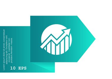 iş diyagramı düz kutsal kişilerin resmi, vektör çizim