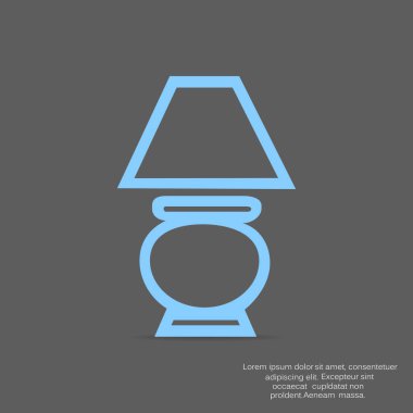 lamba ikonu vektör illüstrasyonu 