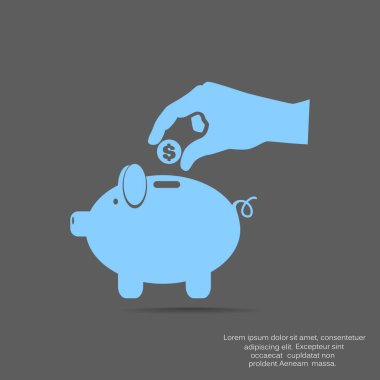 iş simgesi, vektör resimleme 