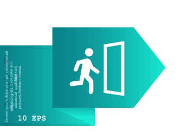 man simgesi vektör illüstrasyonu